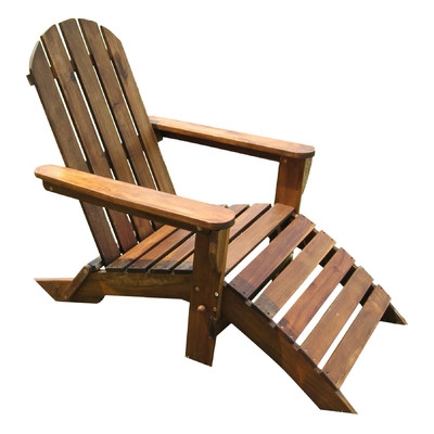 Adirondack Chair with Footrest - Image 0