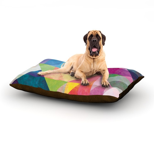 Color Blocking Dog Bed - Image 0