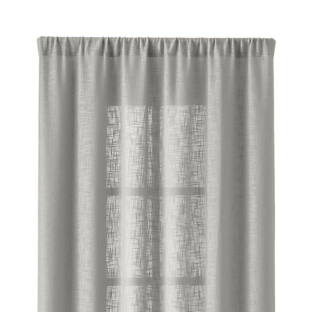 Lindstrom Grey 48"x108" Curtain Panel - Image 0