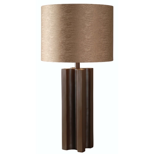 Extrusion Table Lamp with Drum Shade - Image 0