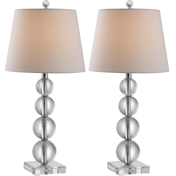 Safavieh Indoor 1-light Millie Crystal Table Lamps (Set of 2) - Image 0