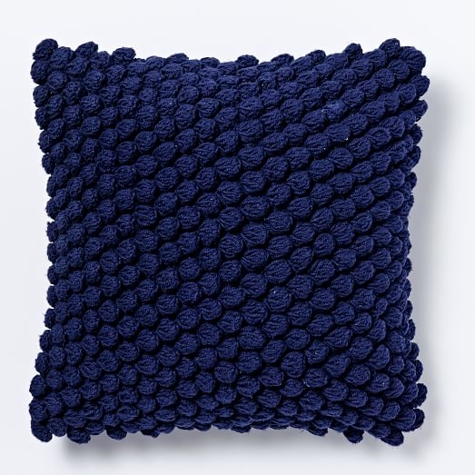 Bubble Knit Pillow Cover - Nightshade - 16"sq - Insert sold separately - Image 0
