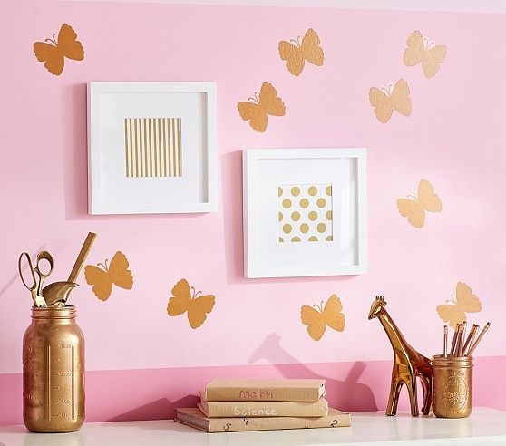 Gold Butterfly Decals - Image 0