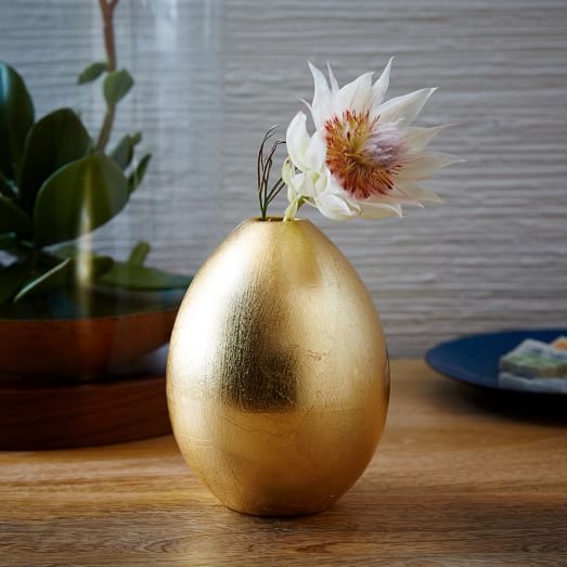 Gilded Egg Vase - Image 0