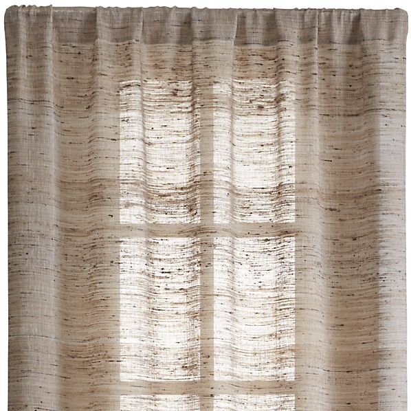 Hayden 48"x108" Silk Curtain Panel - Image 0