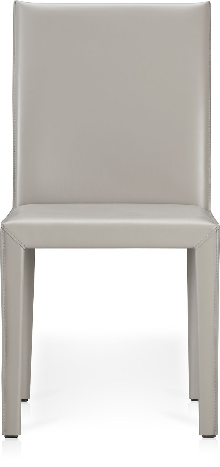 Folio Bonded Leather Dining Chair - Ash - Image 0