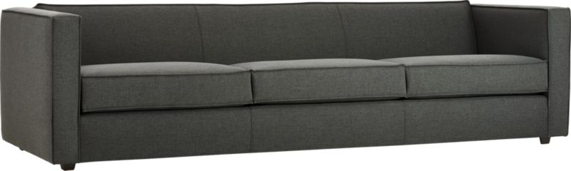 Club 3-seater sofa - Taylor Charcoal - Image 0