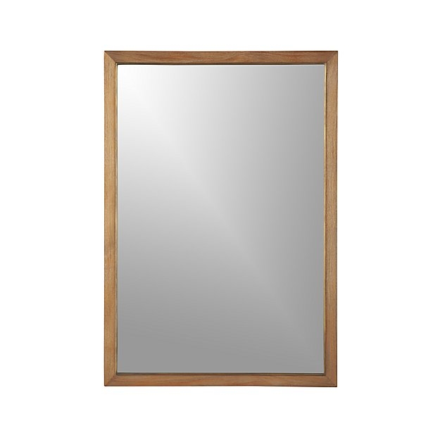 Blake Grey Wash Rectangular Wall Mirror - Image 0