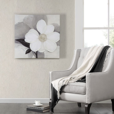 Midday bloom Painting Print on Wrapped Canvas - Image 0