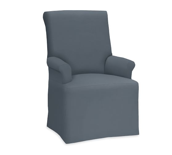 PB Comfort Roll Slipcovered Chair - Image 0
