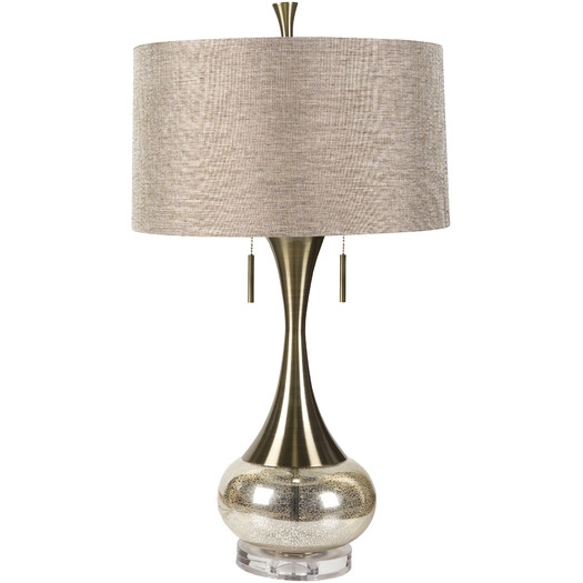 Neveah 33" H Table Lamp with Drum Shade - Image 0