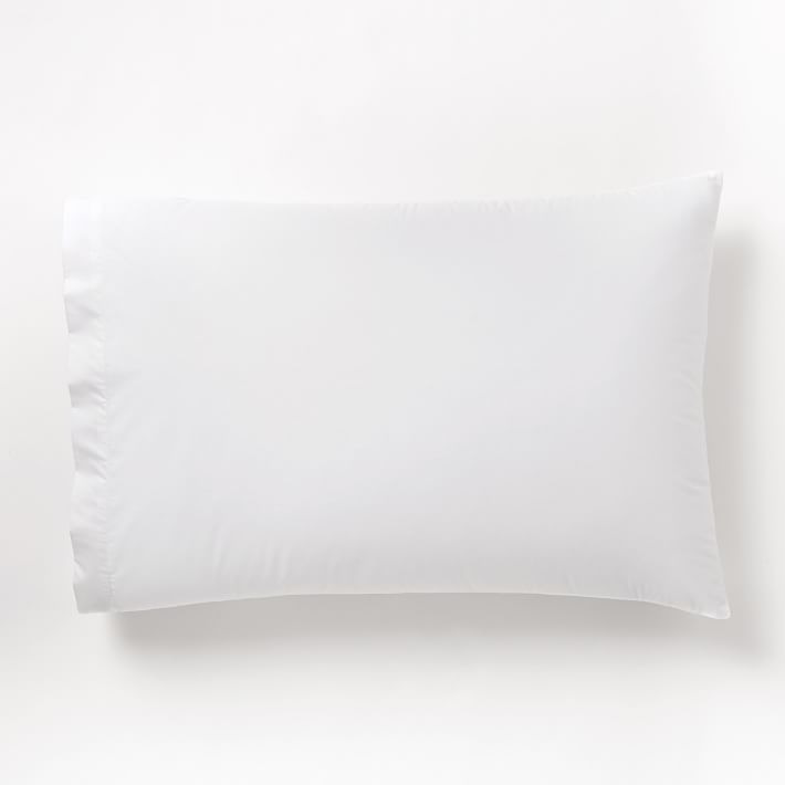 400-Thread-Count Organic Cotton PercaleStandard Pillowcase (Set of 2) - Image 0