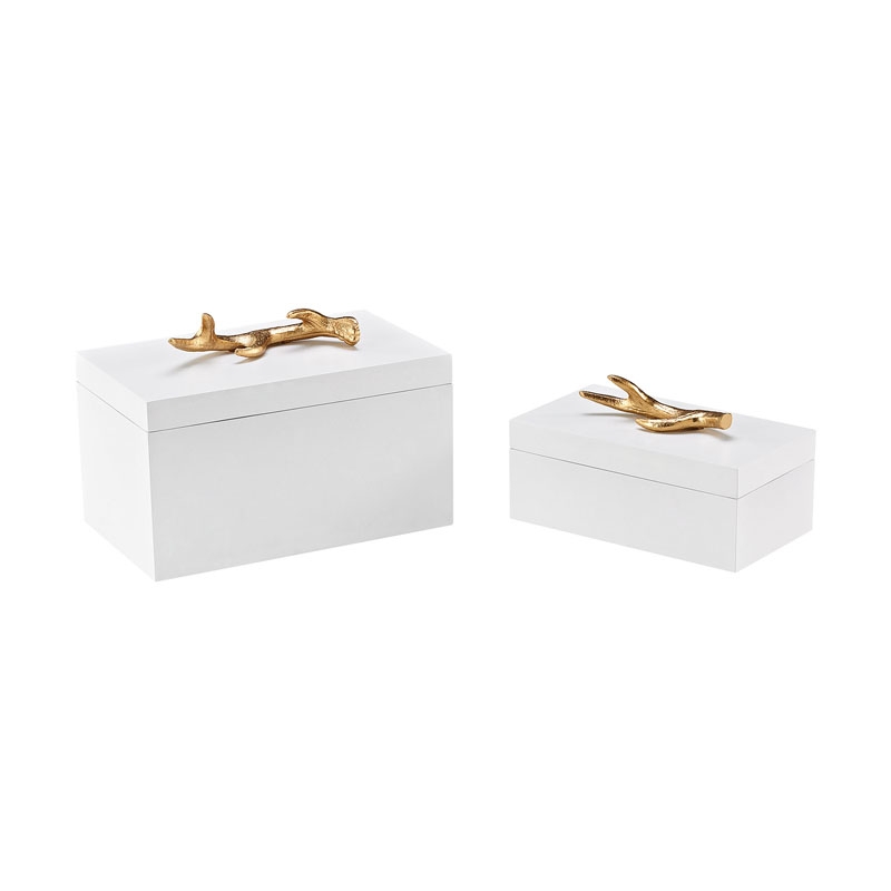 Lophelia Set of 2 Decorative Boxes - Image 0