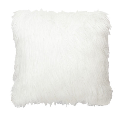 Luxury Faux Fur Throw Pillow - Image 0