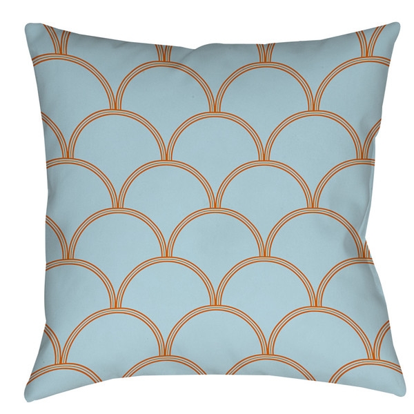 Art Deco Circles Indoor/Outdoor Throw Pillow - Image 0
