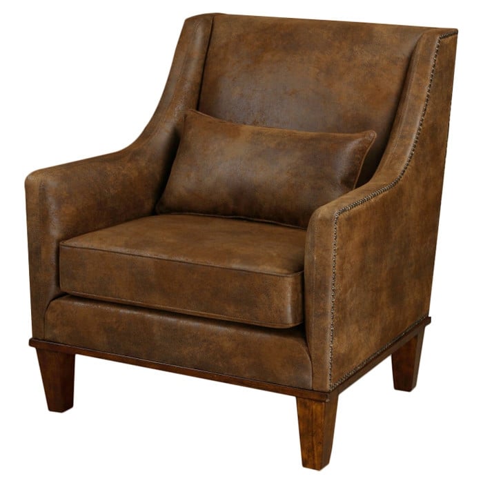 Clay Leather Arm Chair - Image 0
