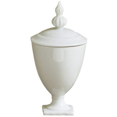Idlewild Decorative Urn-White - Image 0