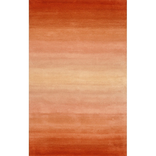 Ombre Orange Horizon Area Rug - Image 0