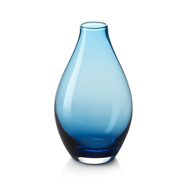 Salena Vase Aqua Medium - Image 0