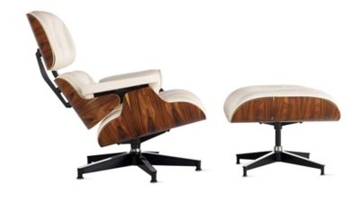 EamesÂ® Lounge Chair and Ottoman - Image 0