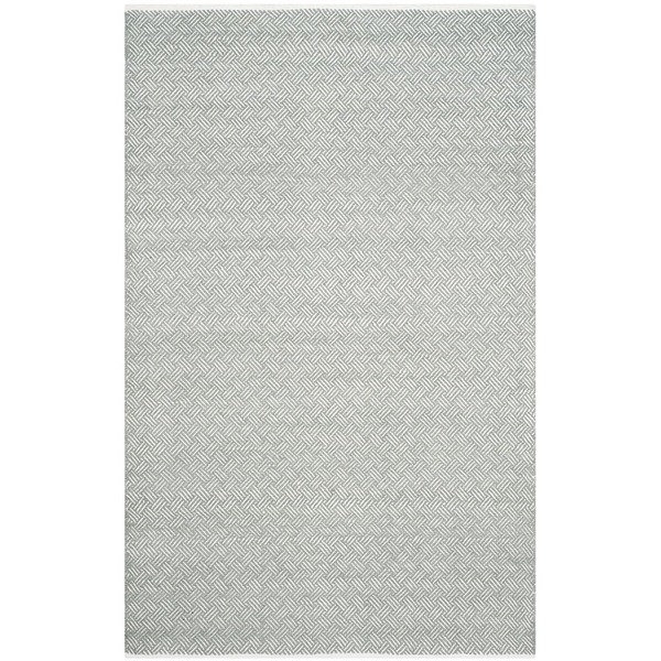 Safavieh Hand-Tufted Boston Grey Cotton Rug (8' x 10') - Image 0