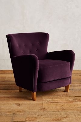 Velvet Hartwell Chair - Image 0