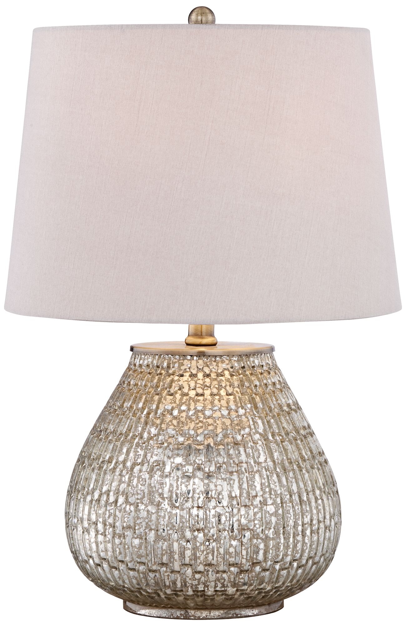 Zax Mercury Glass Table Lamp - Image 0