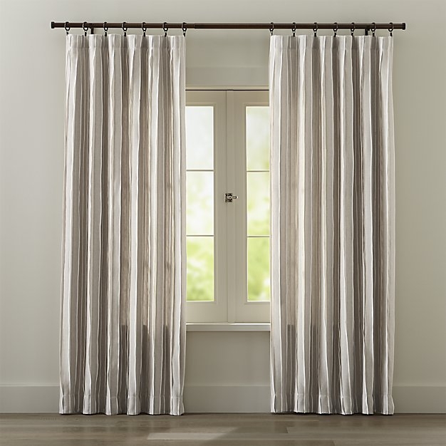 Kendal Natural 50"W x 96"H Curtain Panel - Image 0