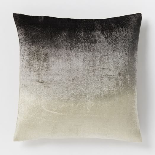 Ombre Velvet Pillow Cover - 18x18, No Insert - Image 0