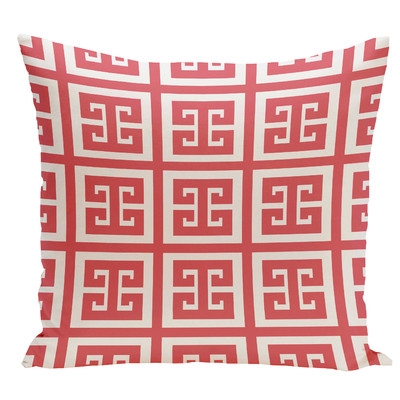 Geometric Throw Pillow - 16" - with insert - Image 0