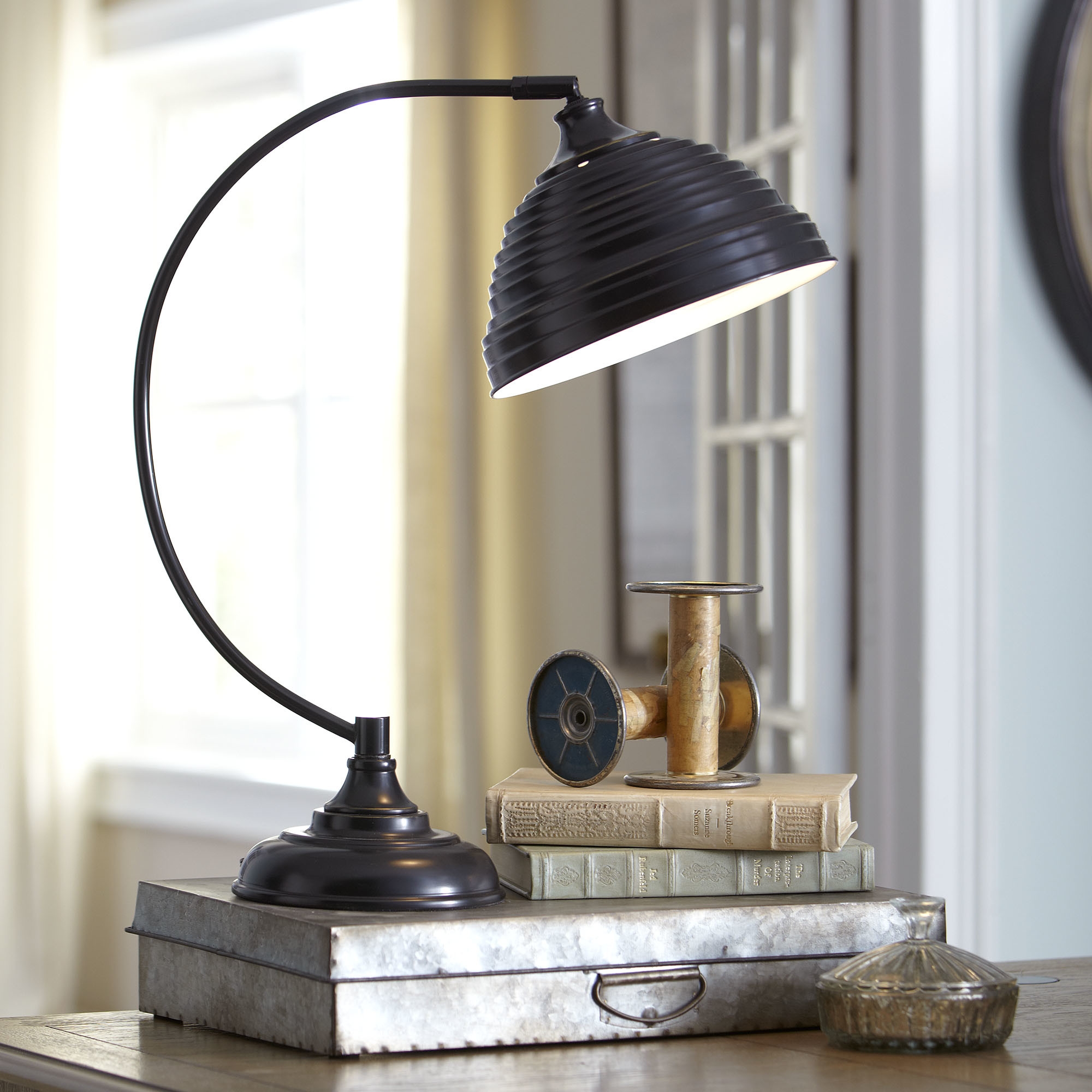Brody 21" H Table Lamp with Novely Shade - Image 0