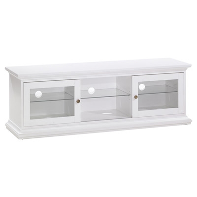 TV Stand in White - Image 0
