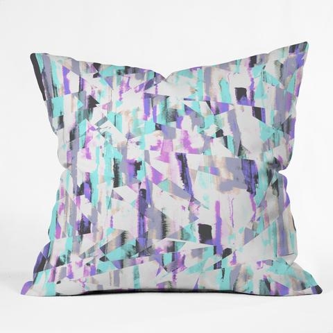 PASTEL DREAM Throw Pillow 16" x 16"-insert inlcuded - Image 0