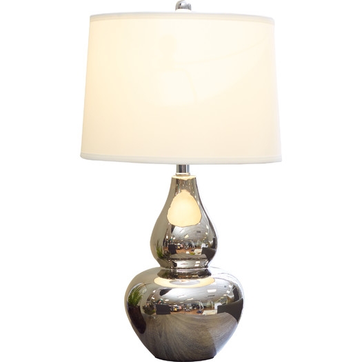 25.75" H Table Lamp with Empire Shade - Image 0