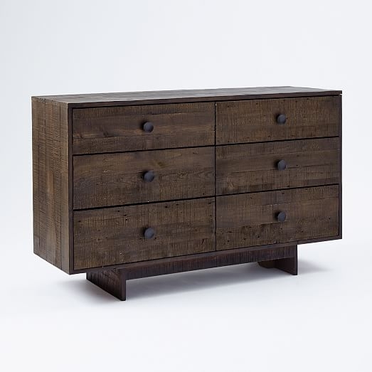 Emmerson® Reclaimed Wood 6-Drawer Dresser - Chestnut - Image 0