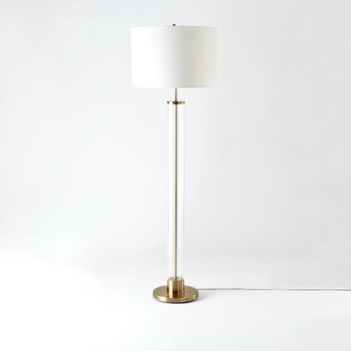Acrylic Column Floor Lamp - Image 0