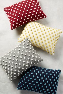 Woolen Pom Pillow - Image 0