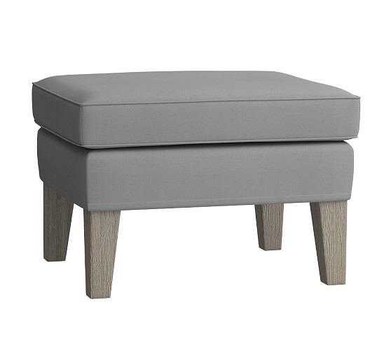 Modern Tufted Wingback Convertible Ottoman - Image 0