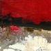 Red Line Series #15 by Andy Anh Ha Painting Print on Wrapped Canvas- 14" H x 14" W x 1.5" D-Unframed - Image 0