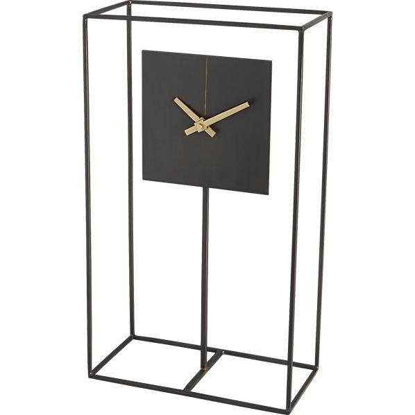 Clock tower mantel table clock - Image 0