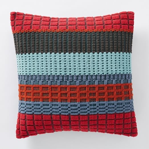 Margo Selby Woven Block Pillow Cover - Insert Sold Separately - Image 0