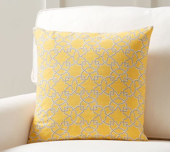Iris Printed Pillow Cover 18" x 18" insert sold separately - Image 0