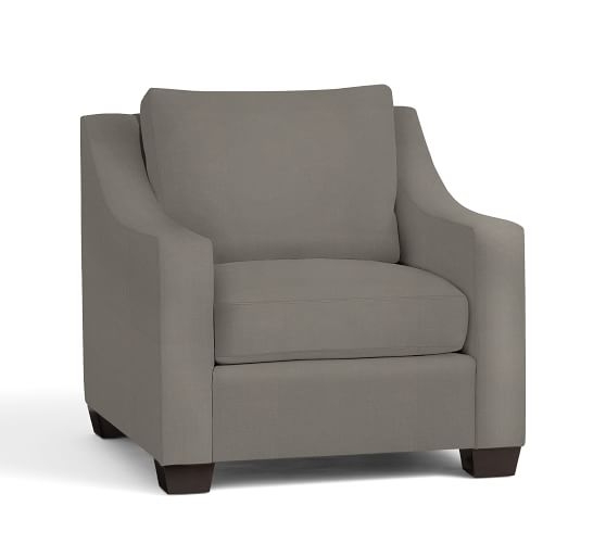York Slope Arm Upholstered Armchair - Image 0