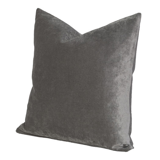 Padma Throw Pillow - 17x17- Smoke- Pollen - Polyester/Polyfill Fill - Image 0