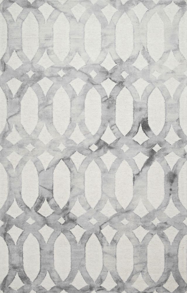 Hand Looped Nellie Rug - Light Grey, 7'6" x 9'6" - Image 0