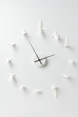 Circling Swallows Clock - Image 0