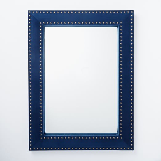 Upholstered Wall Mirror - Image 0