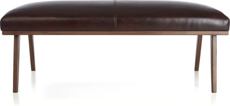Cavett Leather Bench - Image 0
