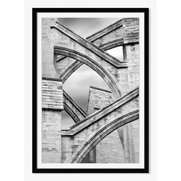 Offset for west elm Print - Flying Buttresses by Jeff Friesen - Image 0
