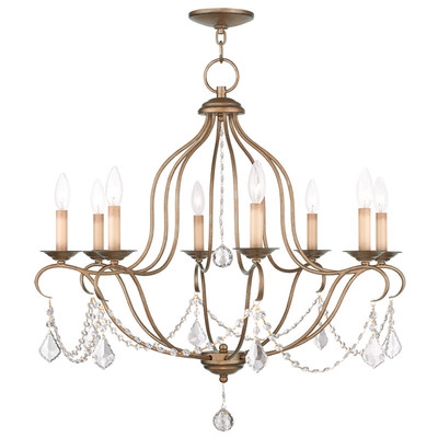 Chesterfield 8 Light Candle Chandelier - Image 0